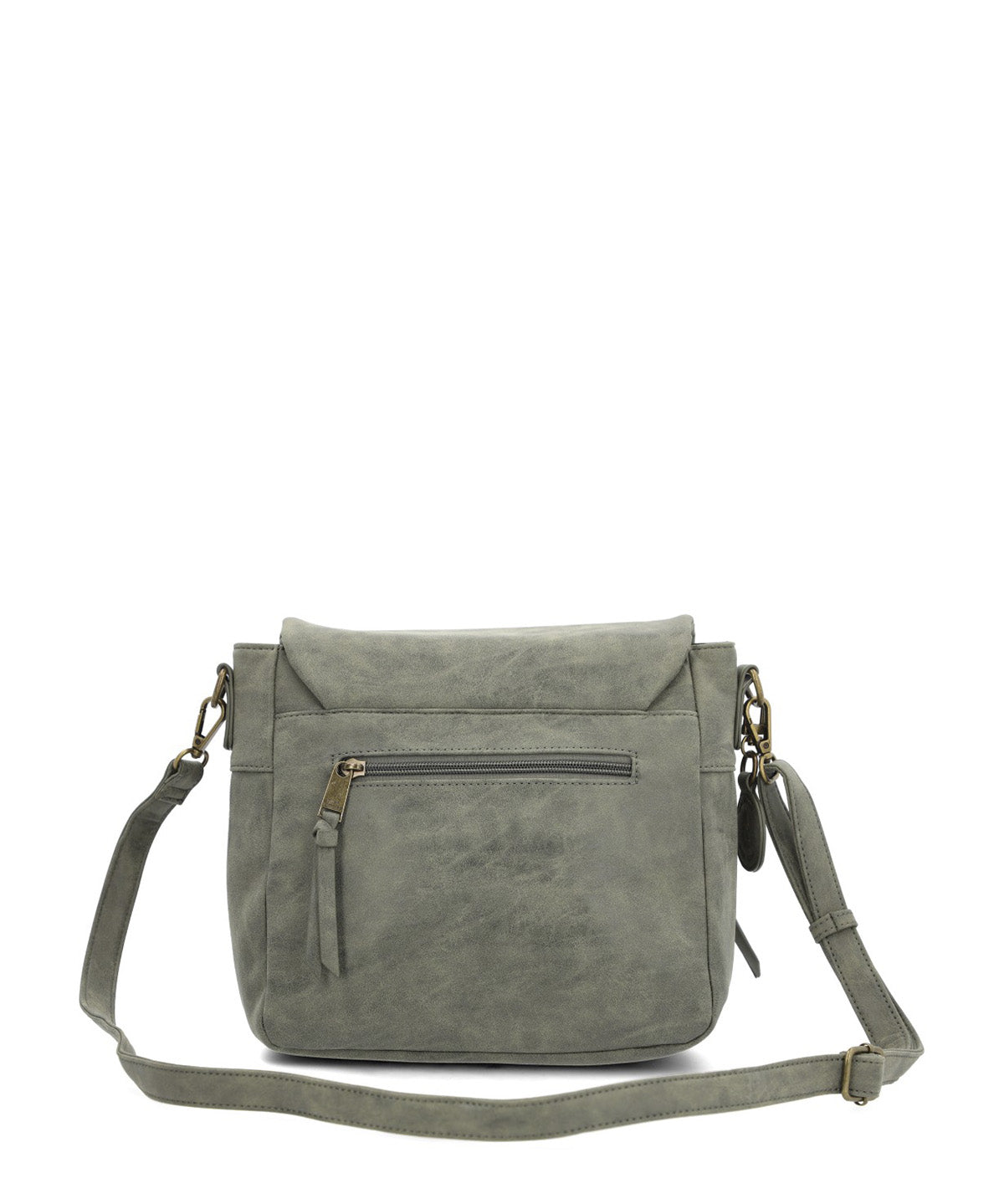 Cartera Ecocuero Mujer Derby Cross Verde Hush Puppies