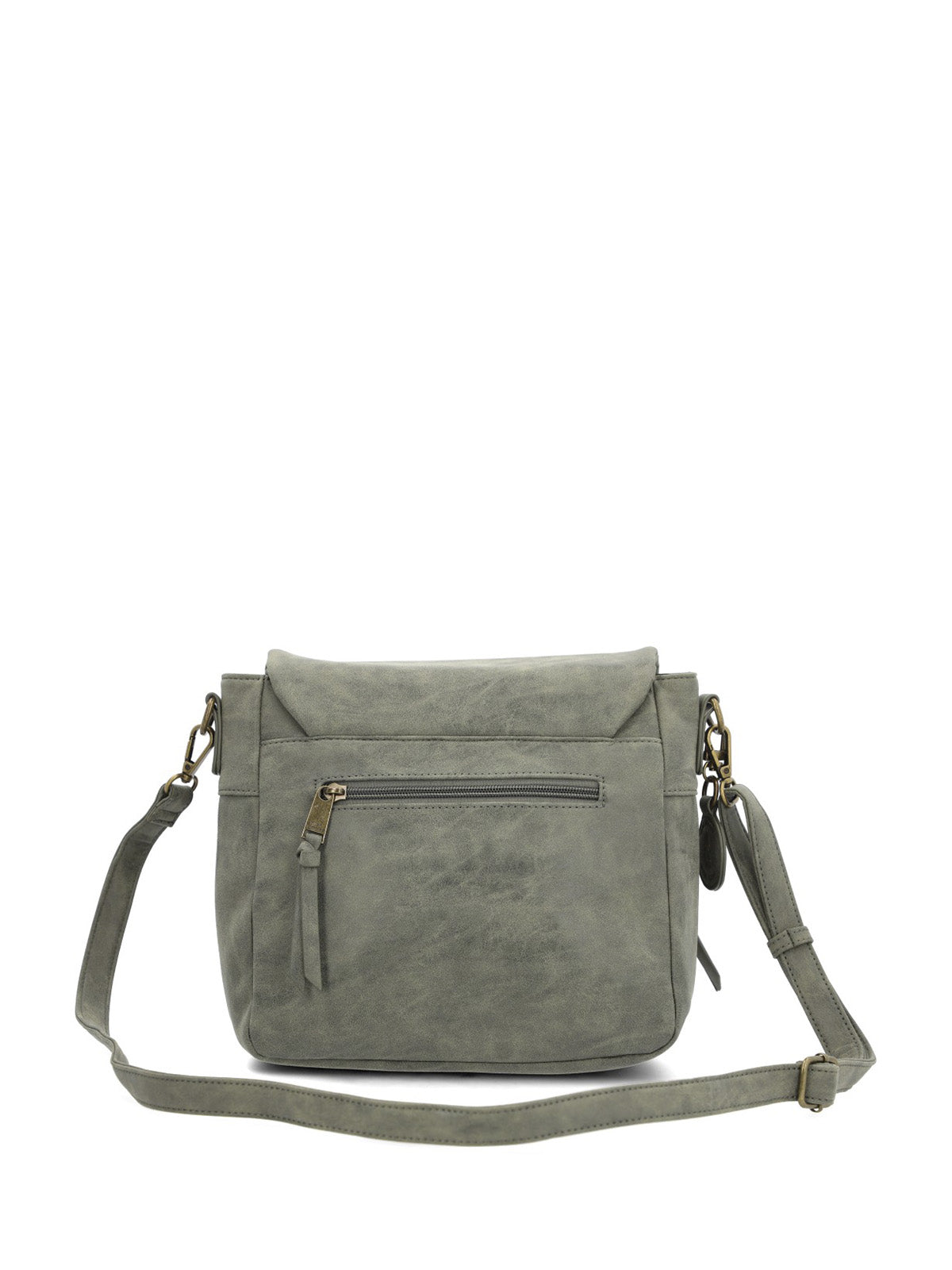 Cartera Ecocuero Mujer Derby Cross Verde Hush Puppies
