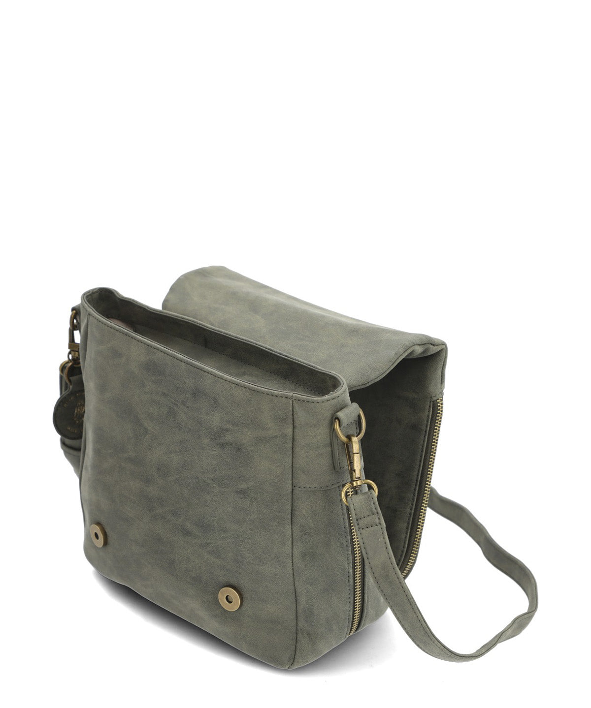 Cartera Ecocuero Mujer Derby Cross Verde Hush Puppies