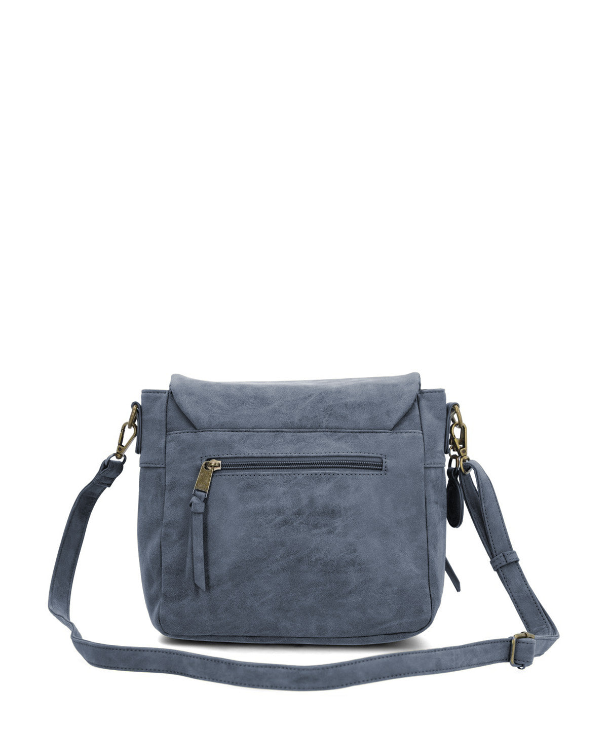 Cartera Ecocuero Mujer Derby Cross Azul Hush Puppies