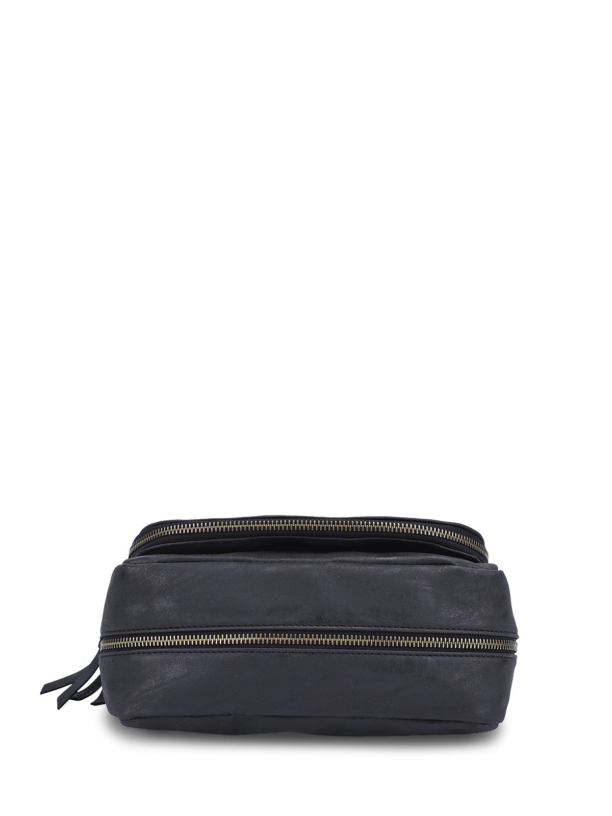 Cartera Ecocuero Mujer Derby Cross Negro Hush Puppies