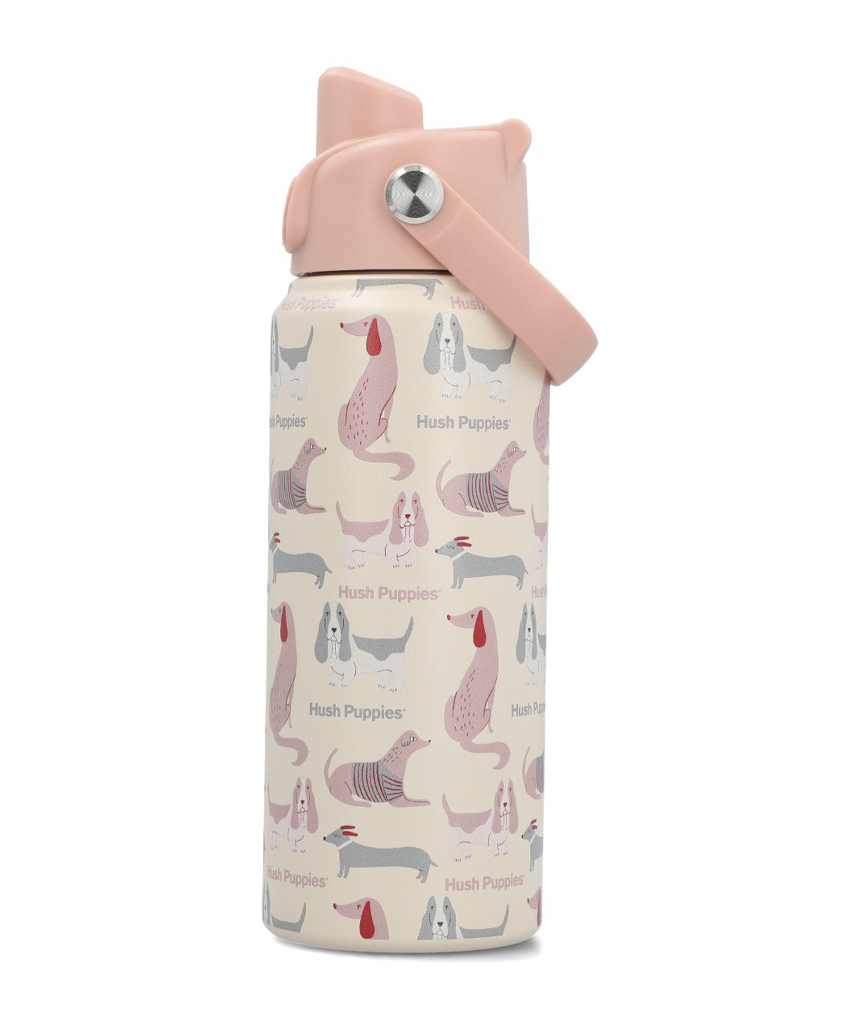 Botella Acero Inoxidable Unisex Hp Bottle Dogs Rosado Hush Puppies