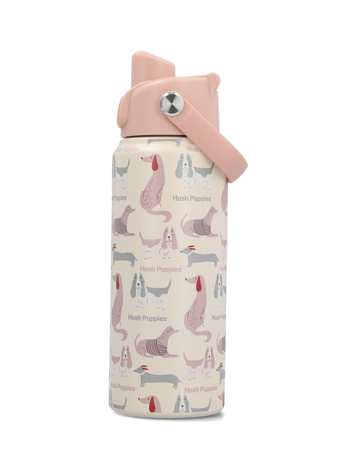 Botella Acero Inoxidable Unisex Hp Bottle Dogs Rosado Hush Puppies