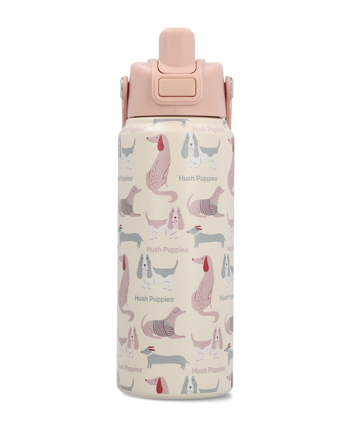 Botella Acero Inoxidable Unisex Hp Bottle Dogs Rosado Hush Puppies