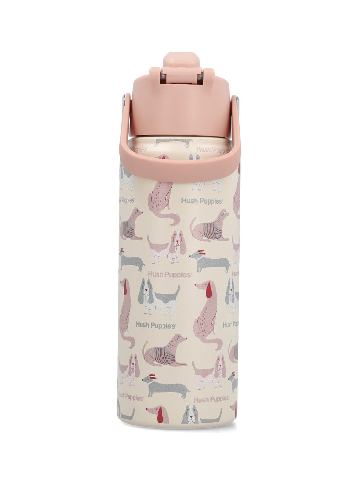 Botella Acero Inoxidable Unisex Hp Bottle Dogs Rosado Hush Puppies