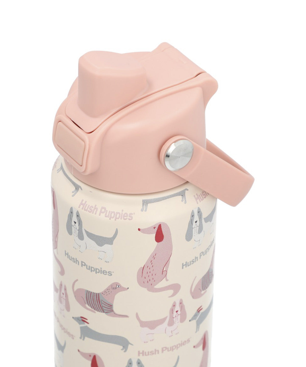 Botella Acero Inoxidable Unisex Hp Bottle Dogs Rosado Hush Puppies