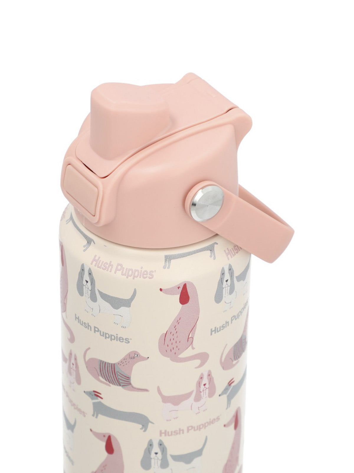 Botella Acero Inoxidable Unisex Hp Bottle Dogs Rosado Hush Puppies