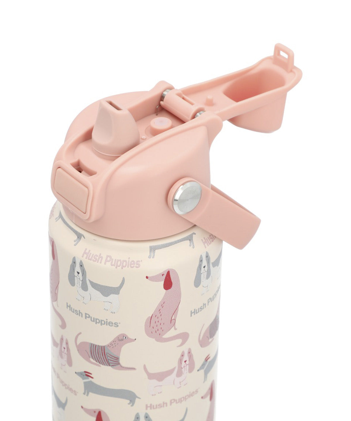 Botella Acero Inoxidable Unisex Hp Bottle Dogs Rosado Hush Puppies