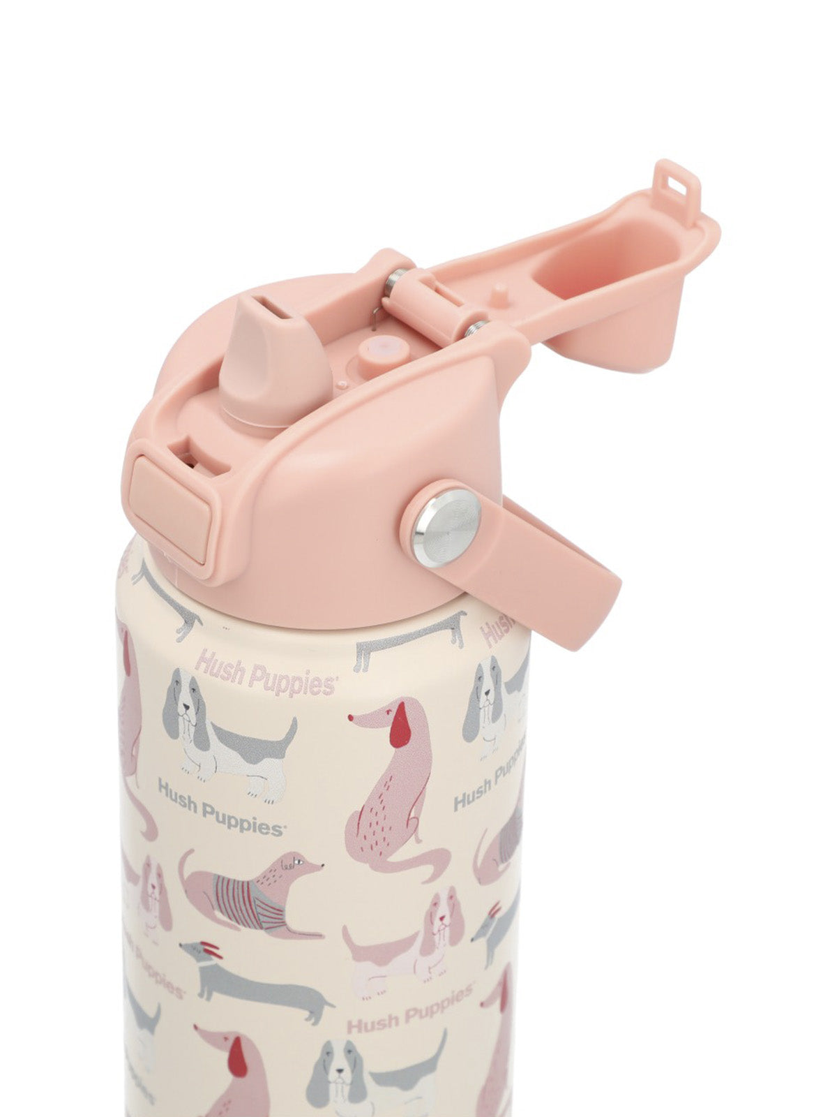 Botella Acero Inoxidable Unisex Hp Bottle Dogs Rosado Hush Puppies