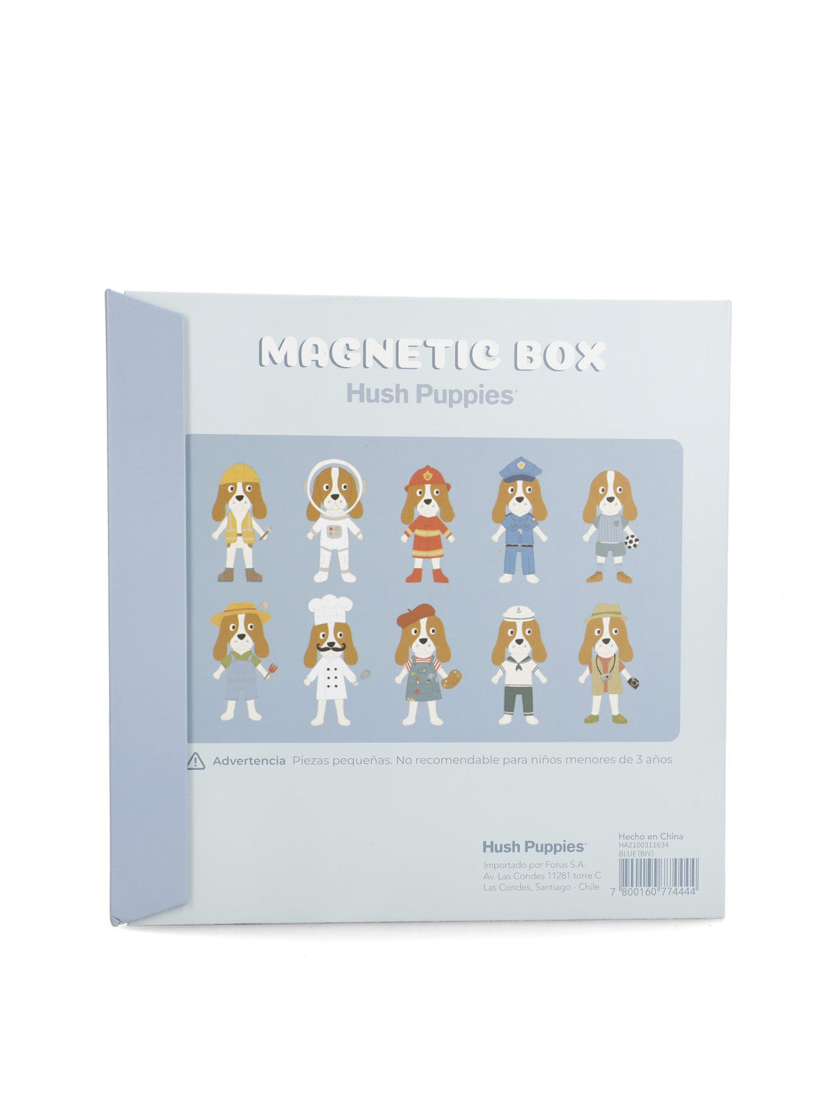 Puzzle Magnético Carton Niño Hpk Magnetic Puzzle Azul Hush Puppies