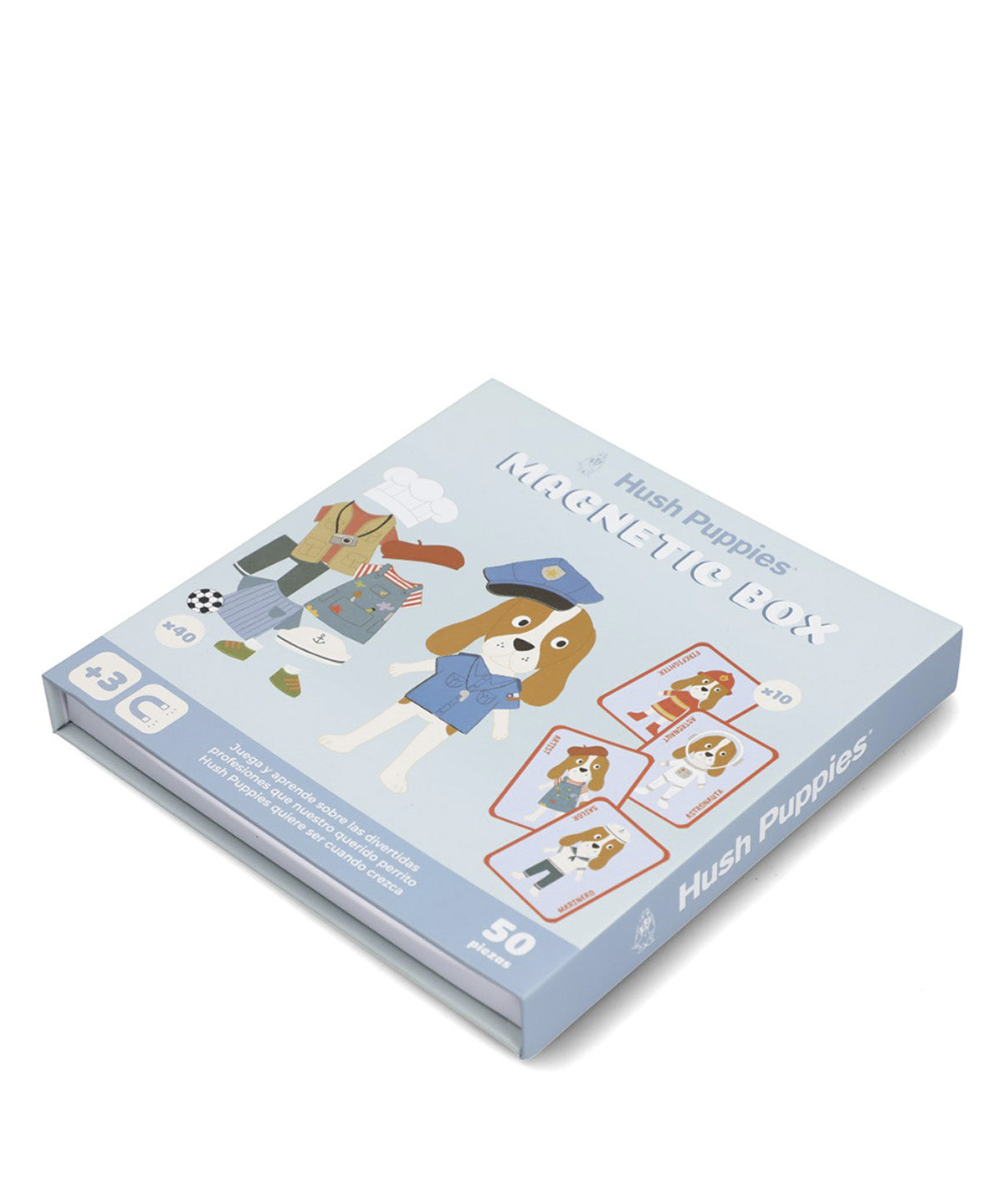 Puzzle Magnético Carton Niño Hpk Magnetic Puzzle Azul Hush Puppies
