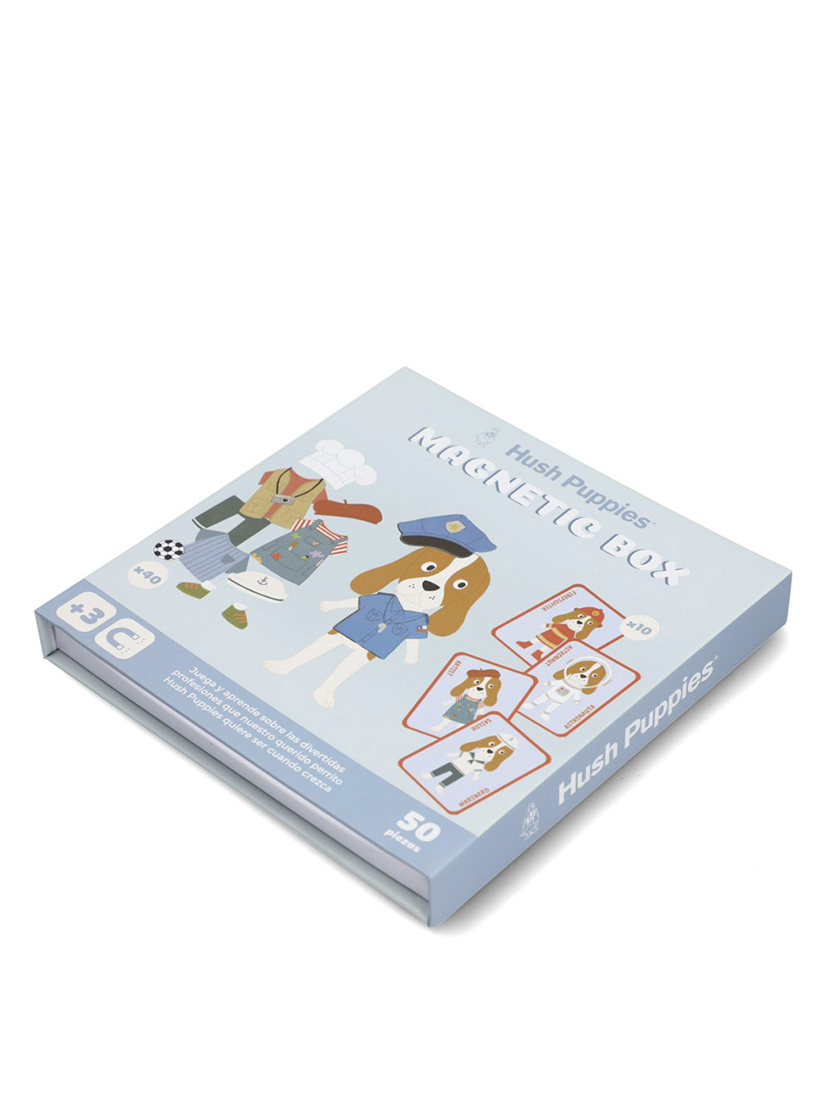 Puzzle Magnético Carton Niño Hpk Magnetic Puzzle Azul Hush Puppies