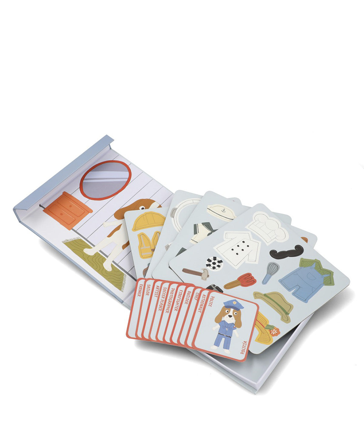 Puzzle Magnético Carton Niño Hpk Magnetic Puzzle Azul Hush Puppies