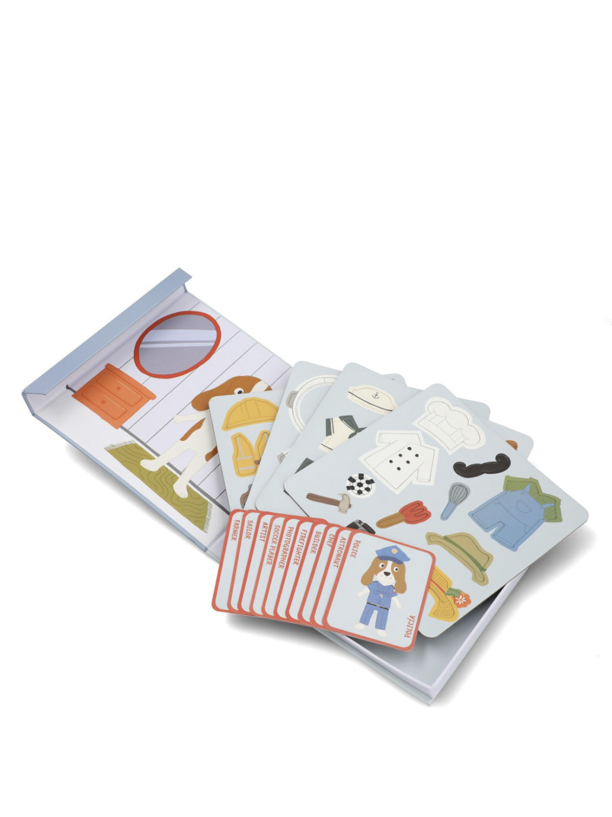 Puzzle Magnético Carton Niño Hpk Magnetic Puzzle Azul Hush Puppies