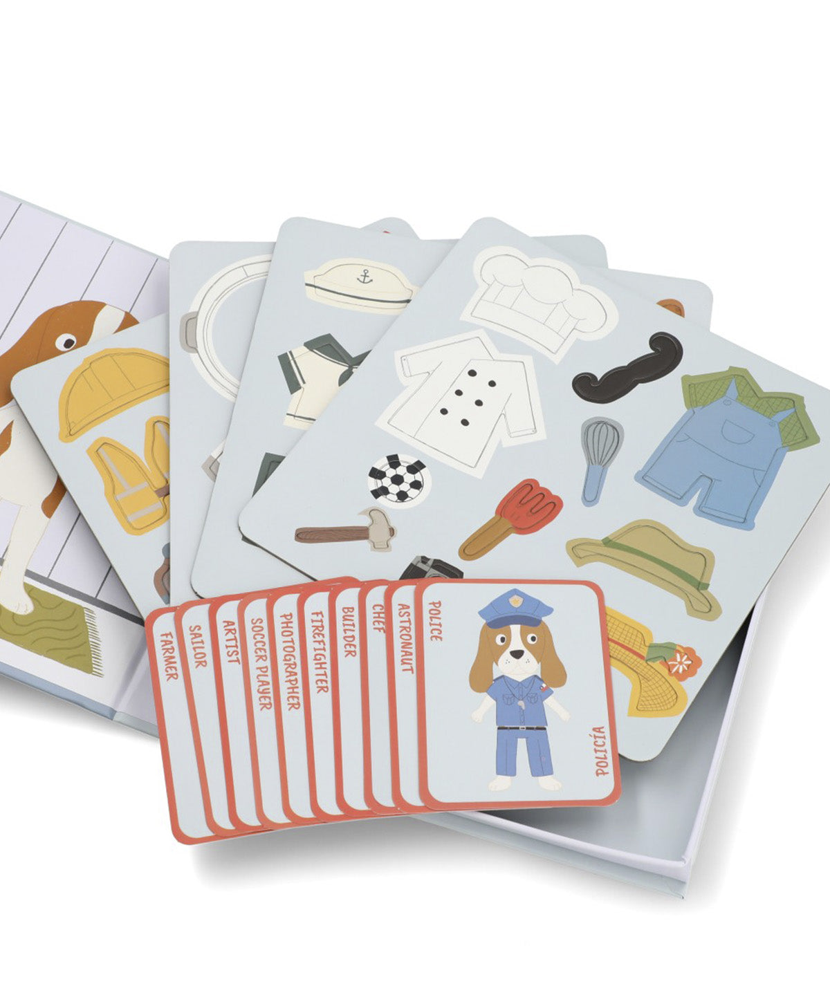 Puzzle Magnético Carton Niño Hpk Magnetic Puzzle Azul Hush Puppies