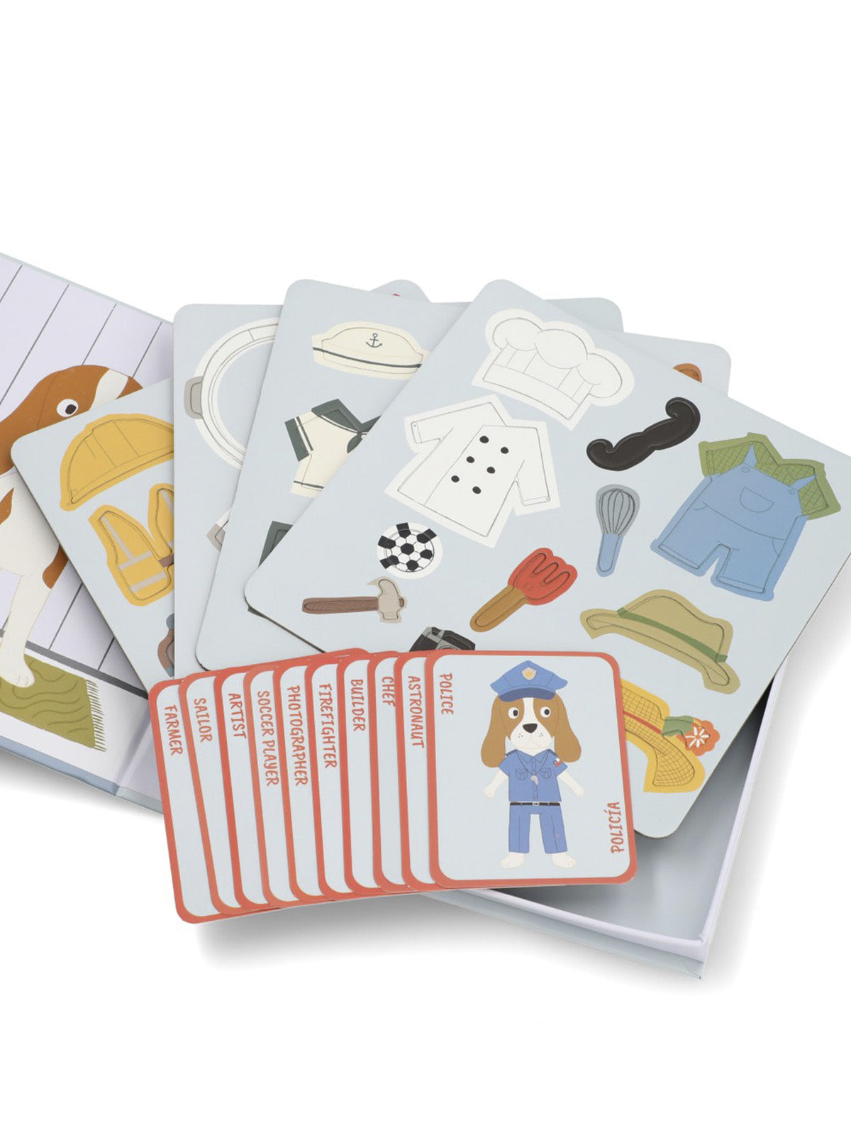 Puzzle Magnético Carton Niño Hpk Magnetic Puzzle Azul Hush Puppies