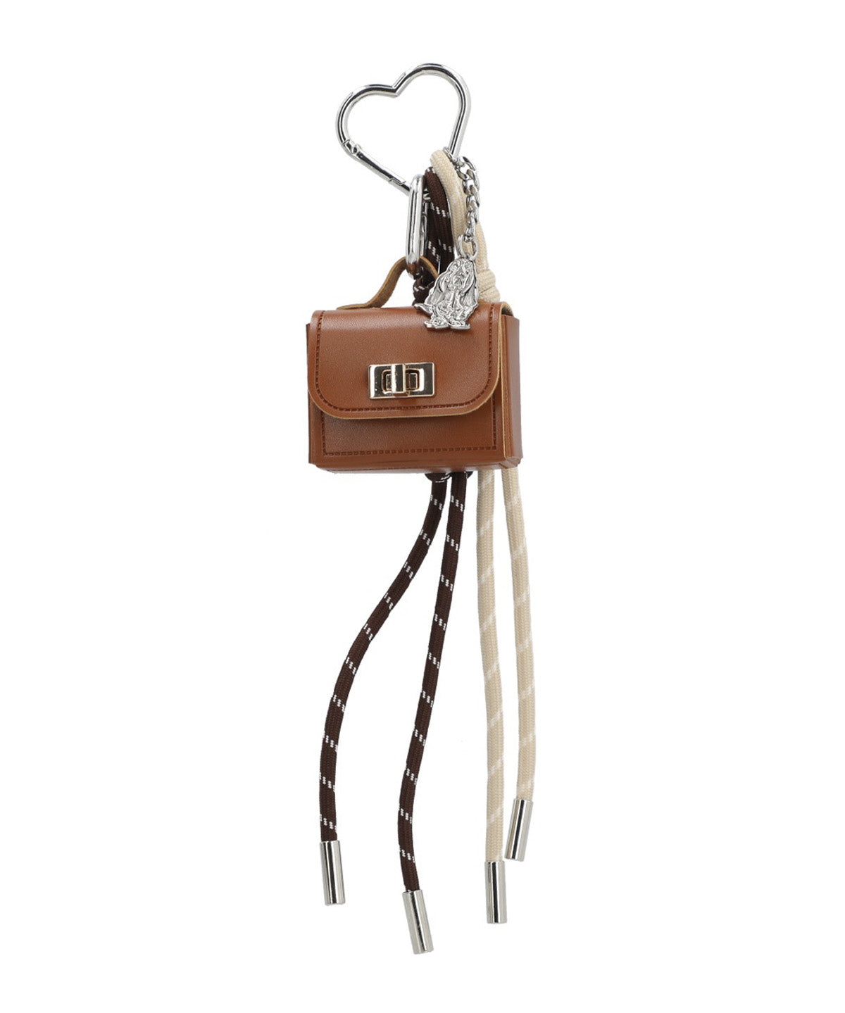 Bag Charm  Mujer Hp Bag Charm Bag Café Hush Puppies