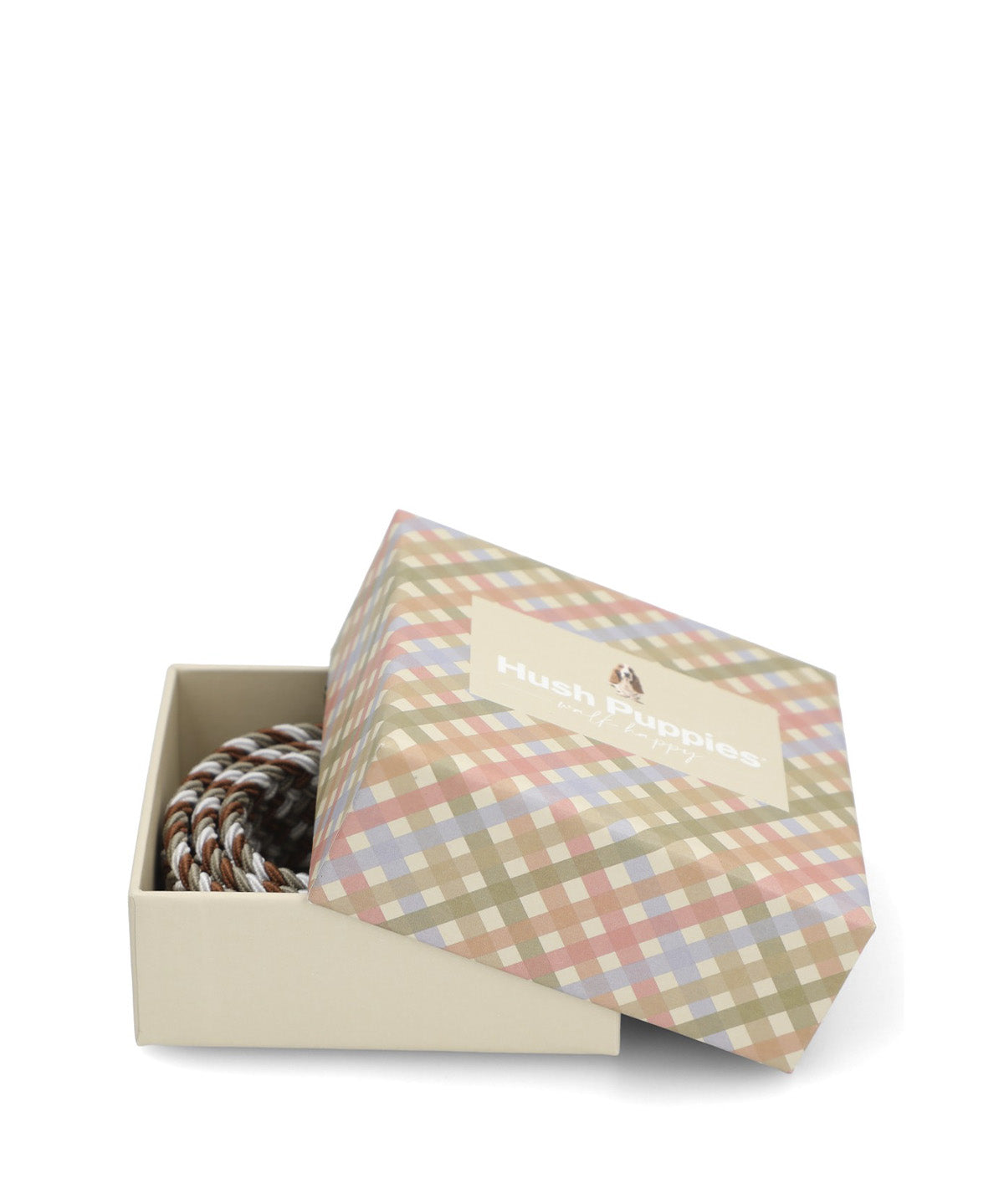 Cinturon Cuero /Elastano Niño Hpk Nathan Multicolor Hush Puppies