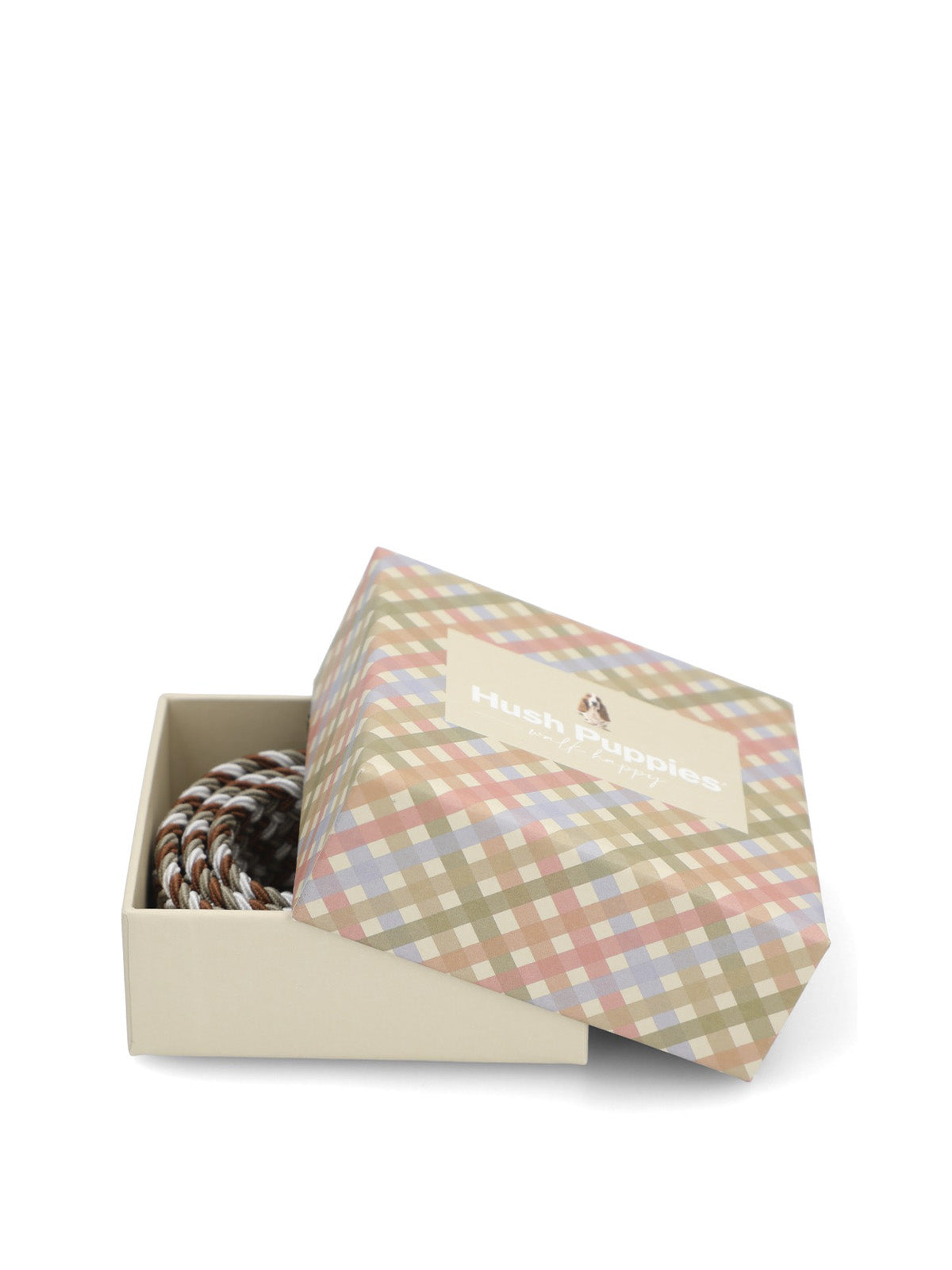 Cinturon Cuero /Elastano Niño Hpk Nathan Multicolor Hush Puppies