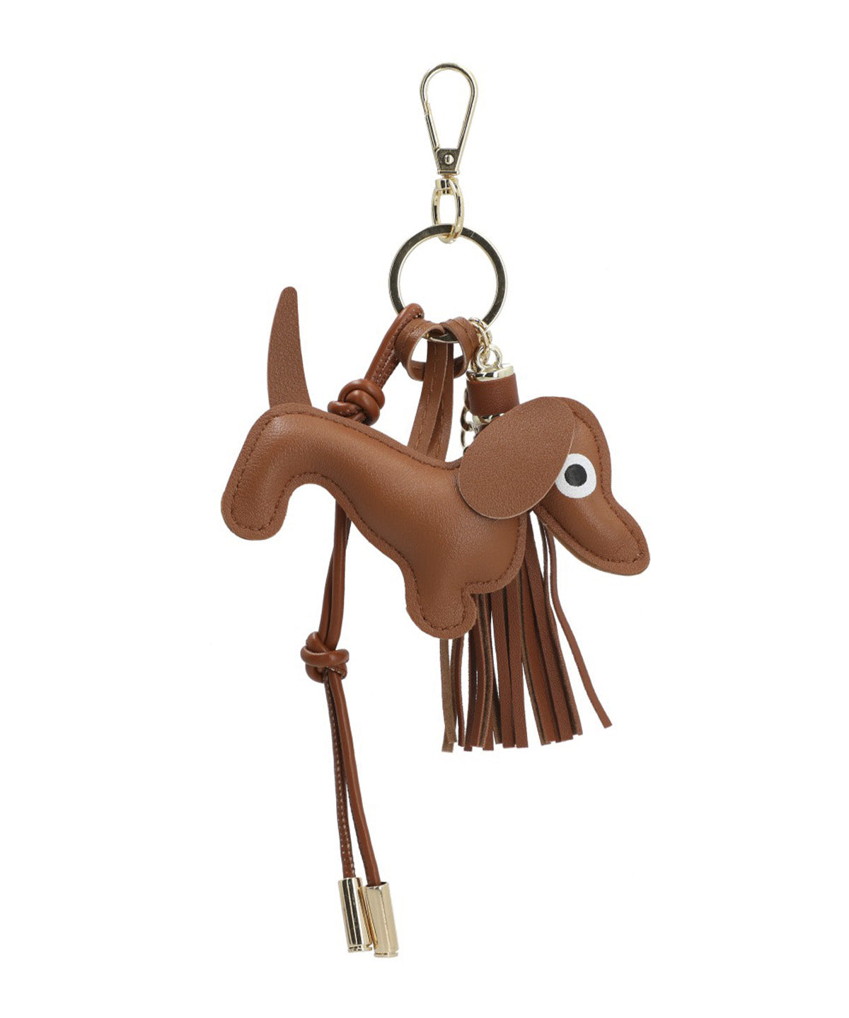 Bag Charm  Mujer Hp Bag Charm Dog Ii Café Hush Puppies