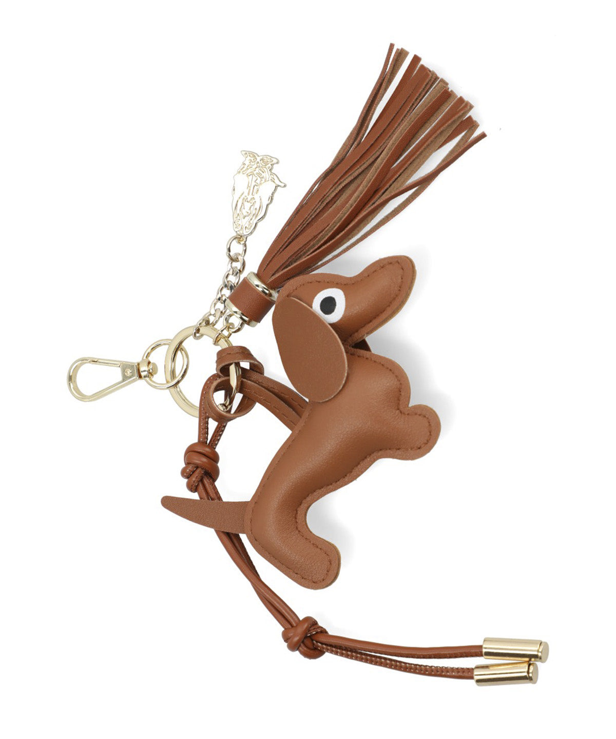 Bag Charm  Mujer Hp Bag Charm Dog Ii Café Hush Puppies