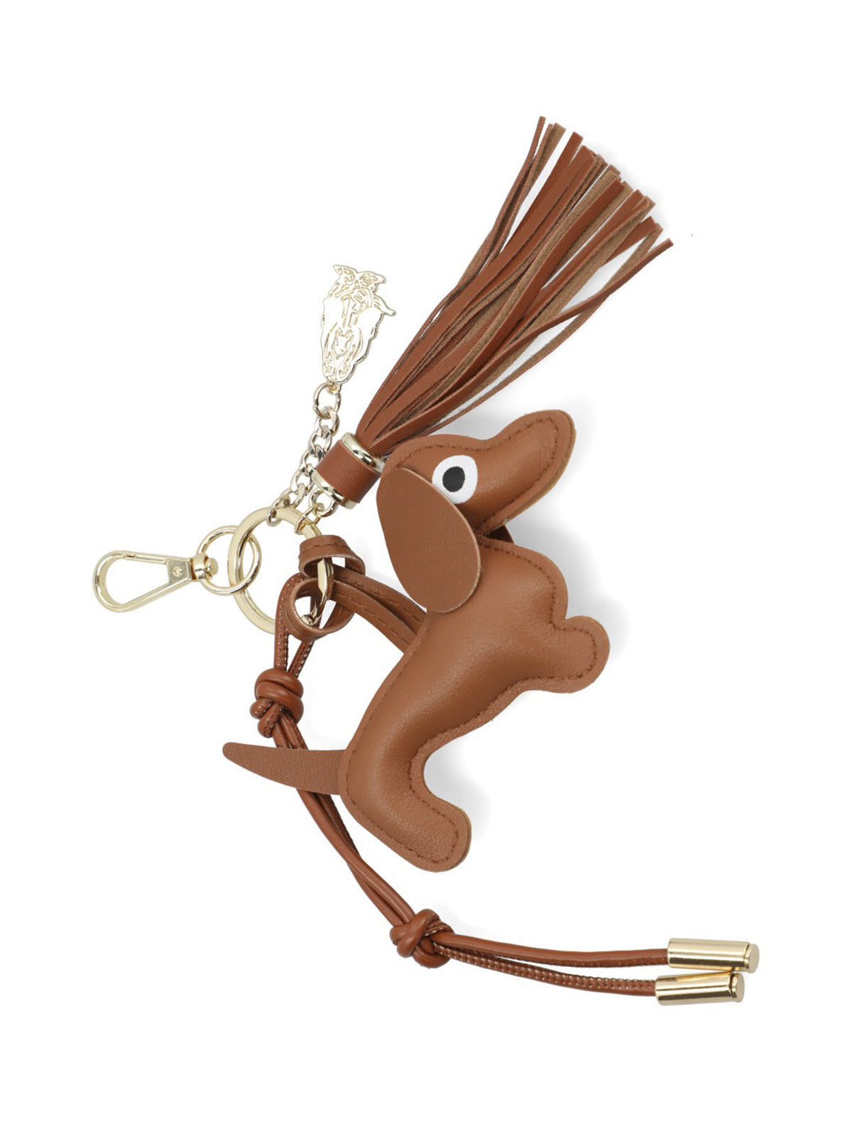 Bag Charm  Mujer Hp Bag Charm Dog Ii Café Hush Puppies