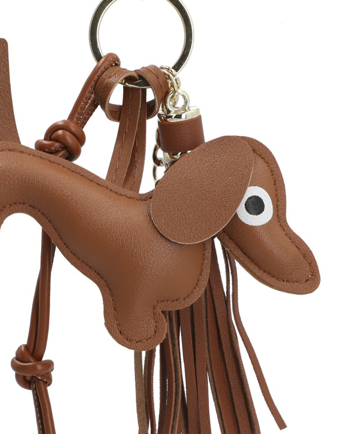 Bag Charm  Mujer Hp Bag Charm Dog Ii Café Hush Puppies