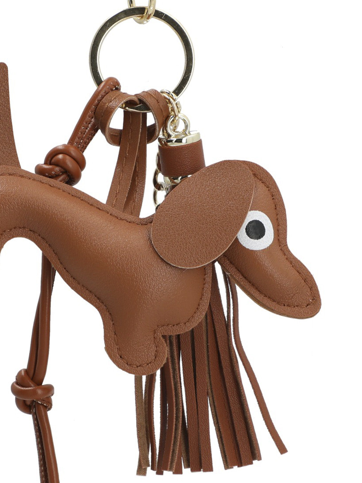 Bag Charm  Mujer Hp Bag Charm Dog Ii Café Hush Puppies
