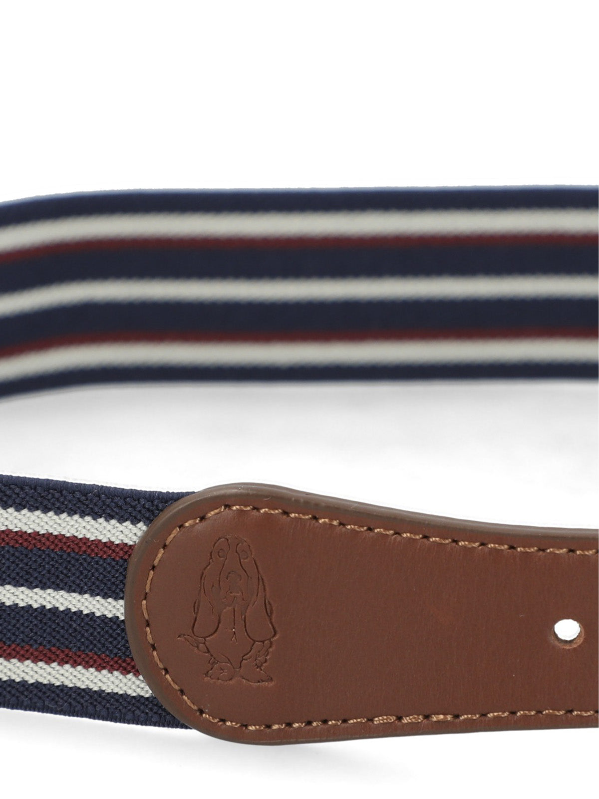 Cinturon Cuero /Elastano Niño Hpk Nico Azul Hush Puppies