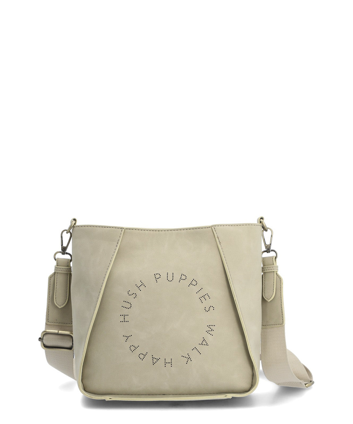 Cartera Ecocuero Mujer Hush Bag Beige/Crudo Hush Puppies