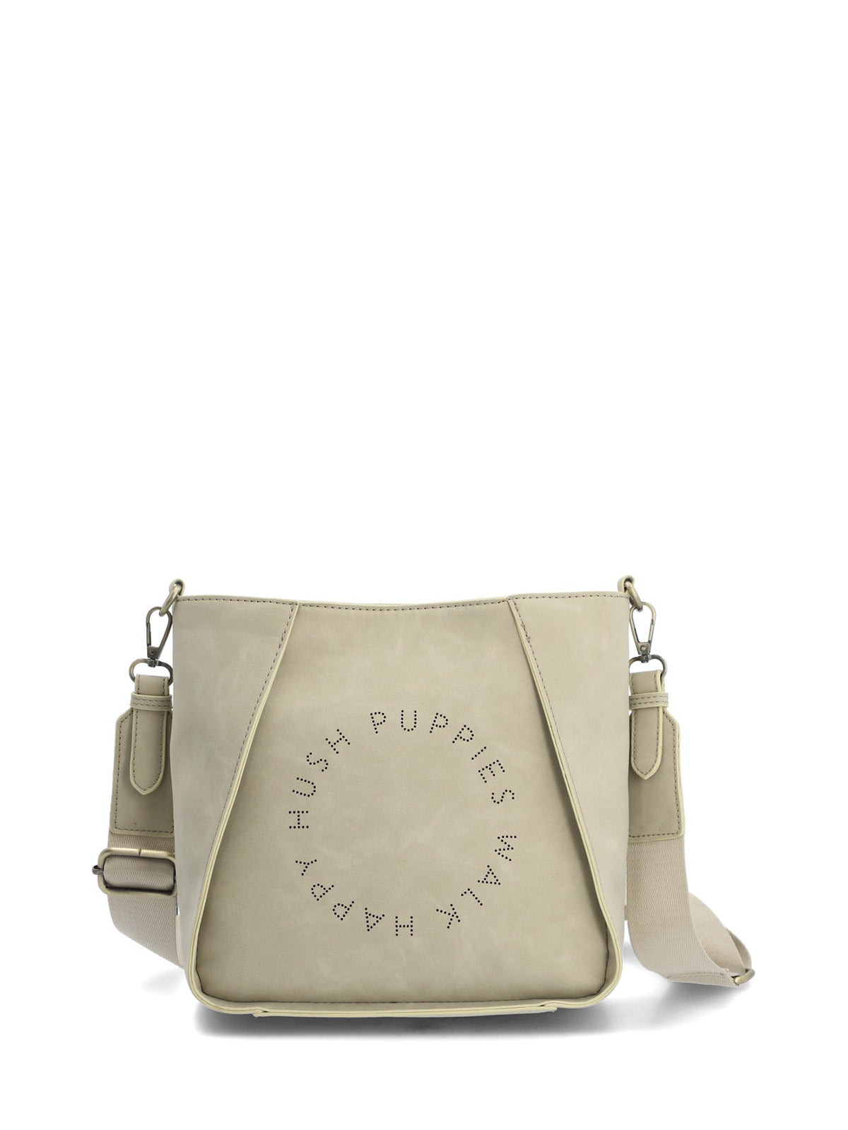 Cartera Ecocuero Mujer Hush Bag Beige/Crudo Hush Puppies