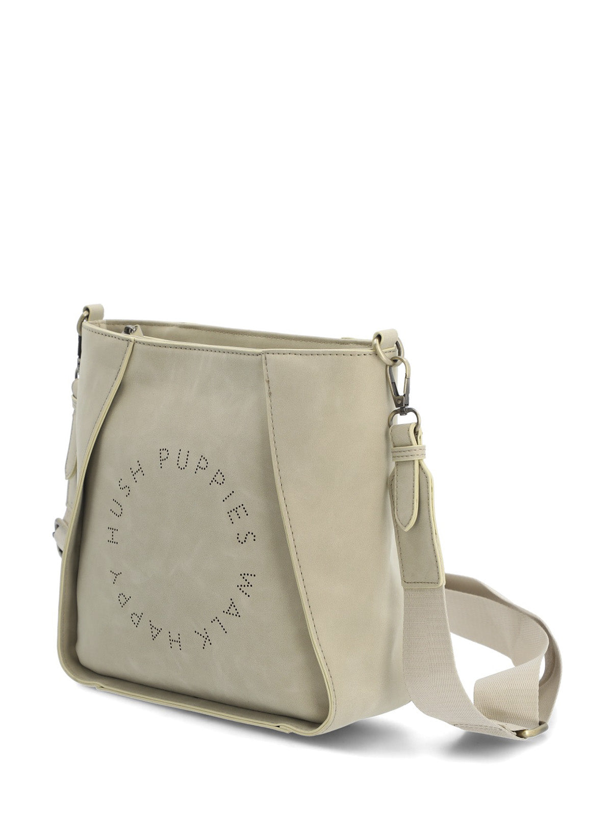 Cartera Ecocuero Mujer Hush Bag Beige/Crudo Hush Puppies