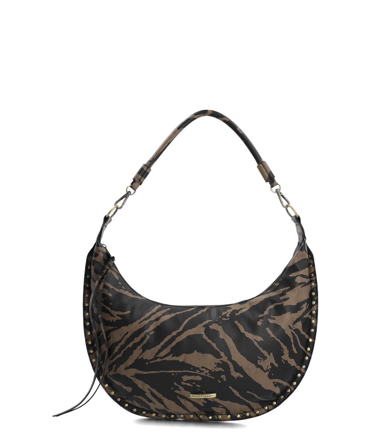 Cartera Ecocuero Mujer Print Hobo Multicolor Hush Puppies