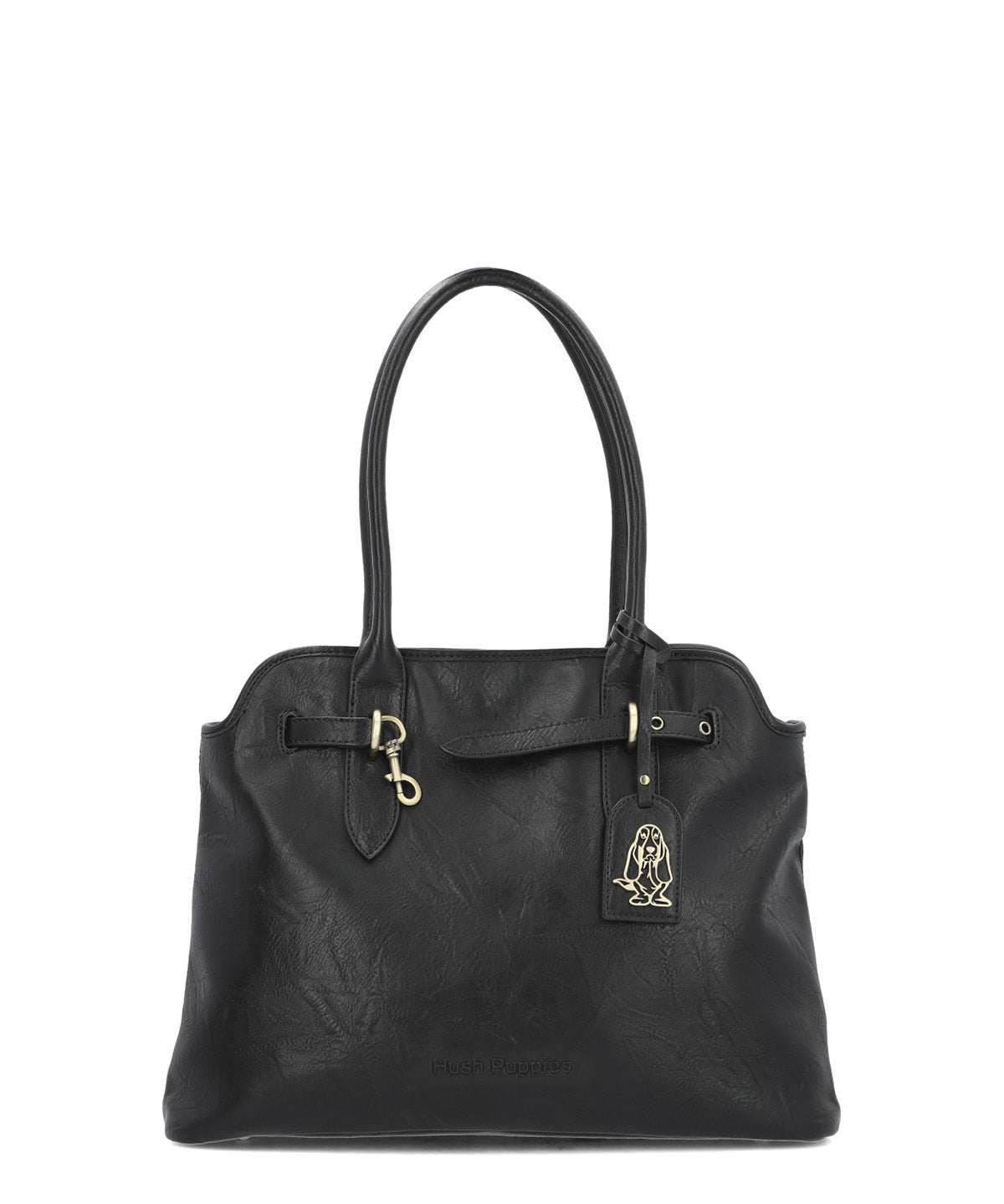 Cartera Ecocuero Mujer Minster Bag Negro Hush Puppies