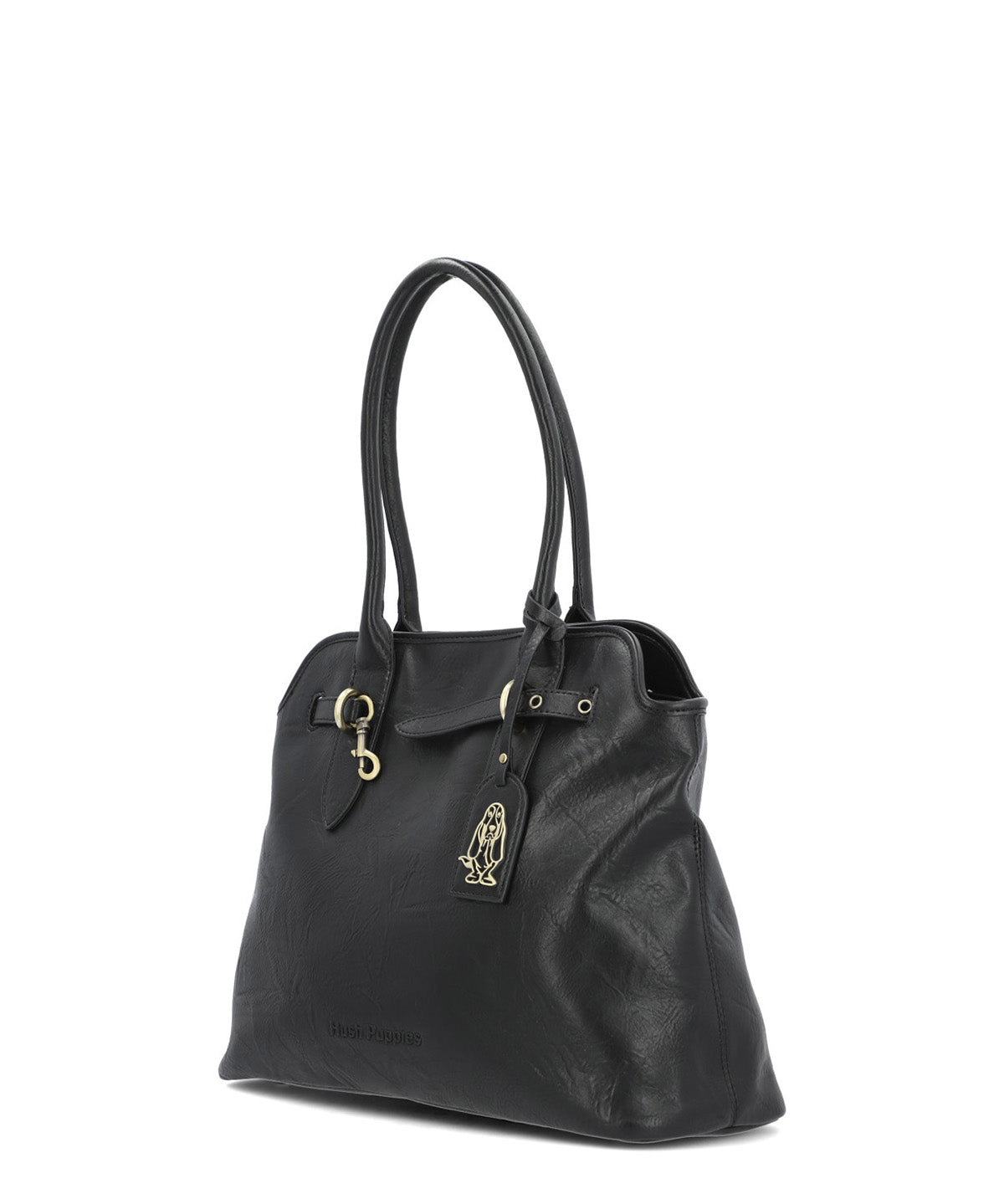 Cartera Ecocuero Mujer Minster Bag Negro Hush Puppies