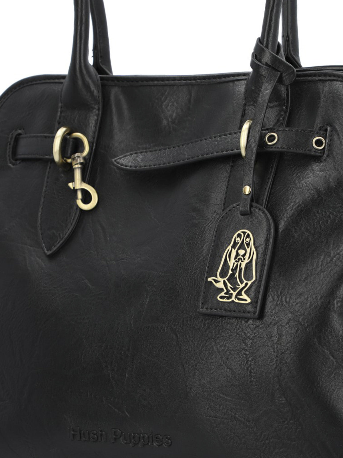 Cartera Ecocuero Mujer Minster Bag Negro Hush Puppies
