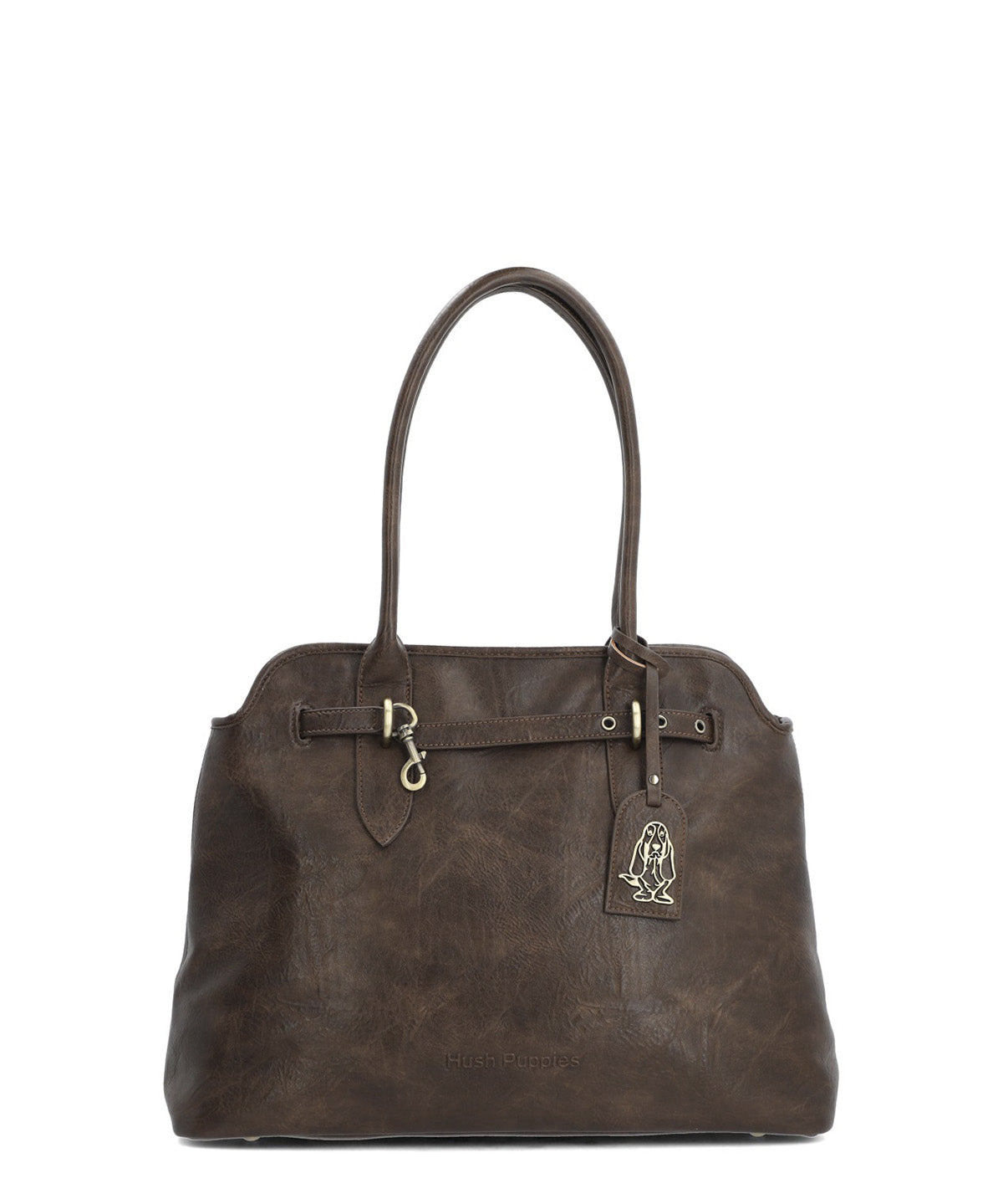 Cartera Ecocuero Mujer Minster Bag Café Hush Puppies