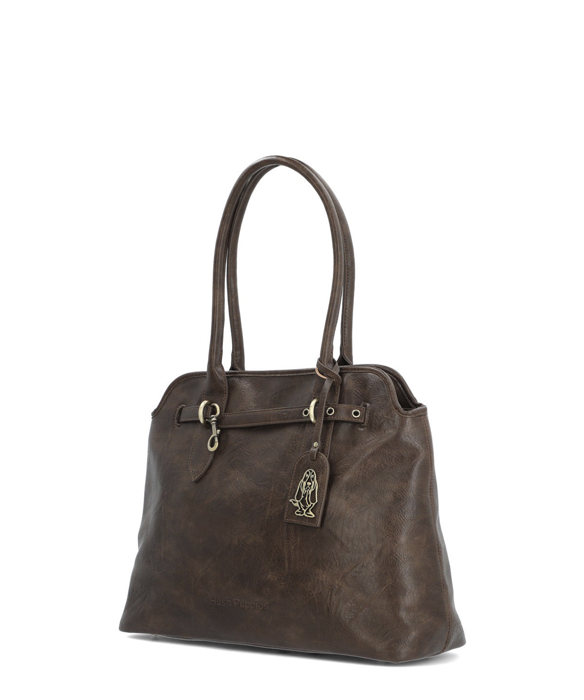 Cartera Ecocuero Mujer Minster Bag Café Hush Puppies