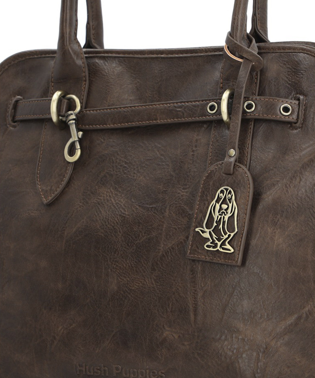 Cartera Ecocuero Mujer Minster Bag Café Hush Puppies