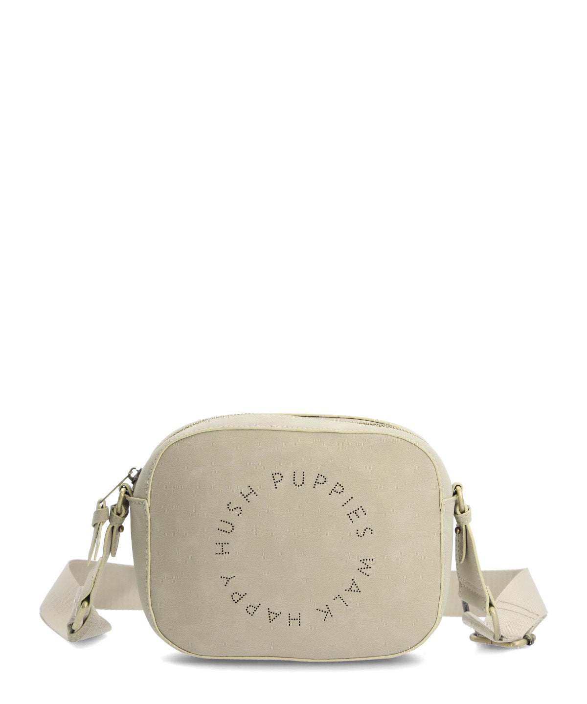 Cartera Ecocuero Mujer Hush Cross Beige/Crudo Hush Puppies
