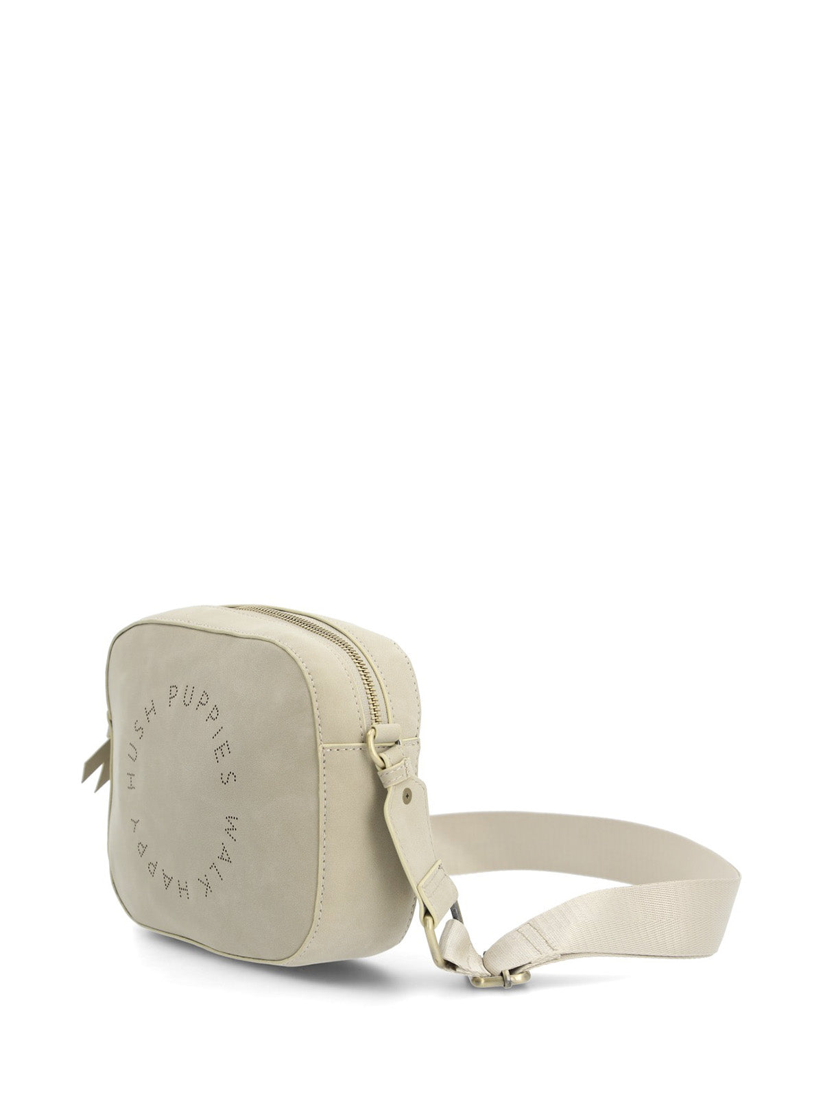 Cartera Ecocuero Mujer Hush Cross Beige/Crudo Hush Puppies
