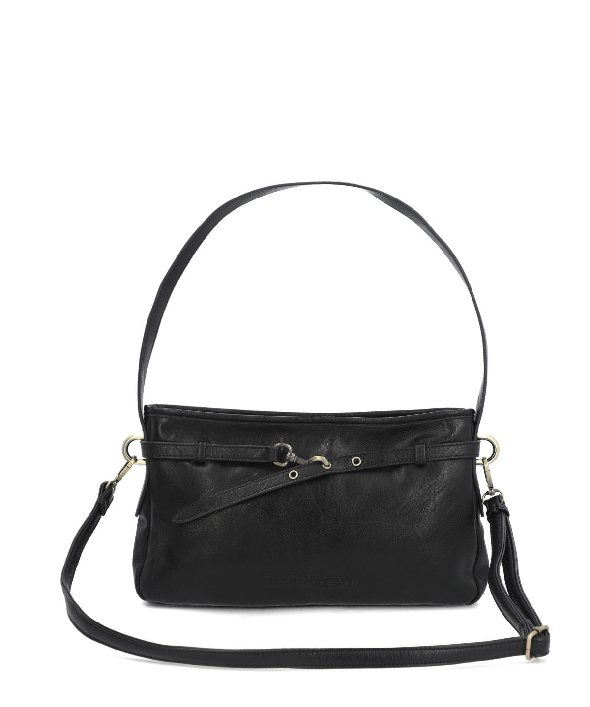Cartera Ecocuero Mujer Milford Bag Negro Hush Puppies