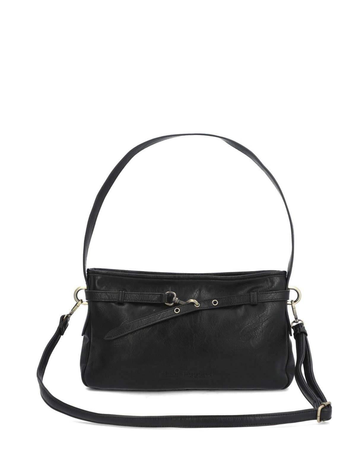 Cartera Ecocuero Mujer Milford Bag Negro Hush Puppies