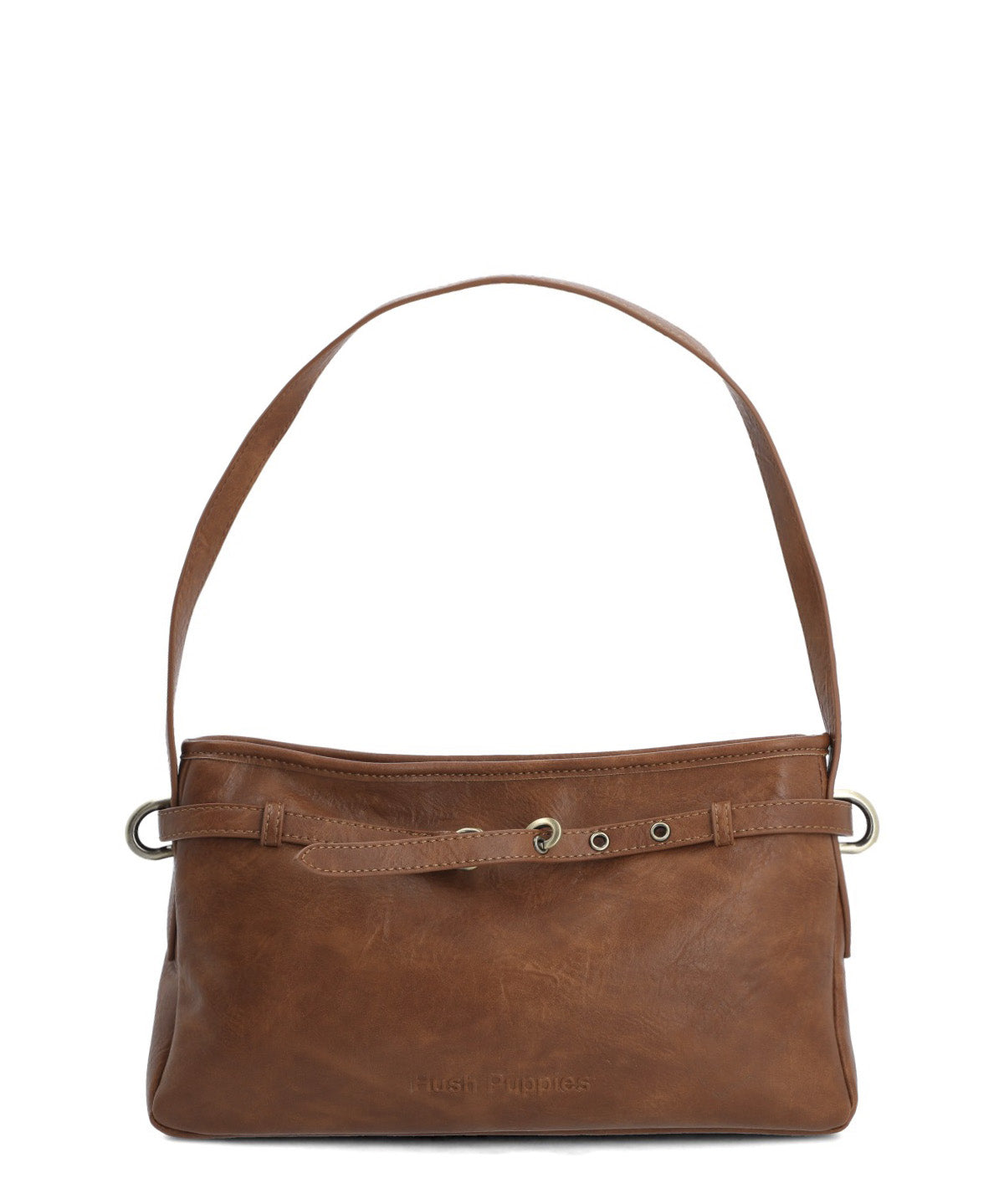 Cartera Ecocuero Mujer Milford Bag Café Hush Puppies