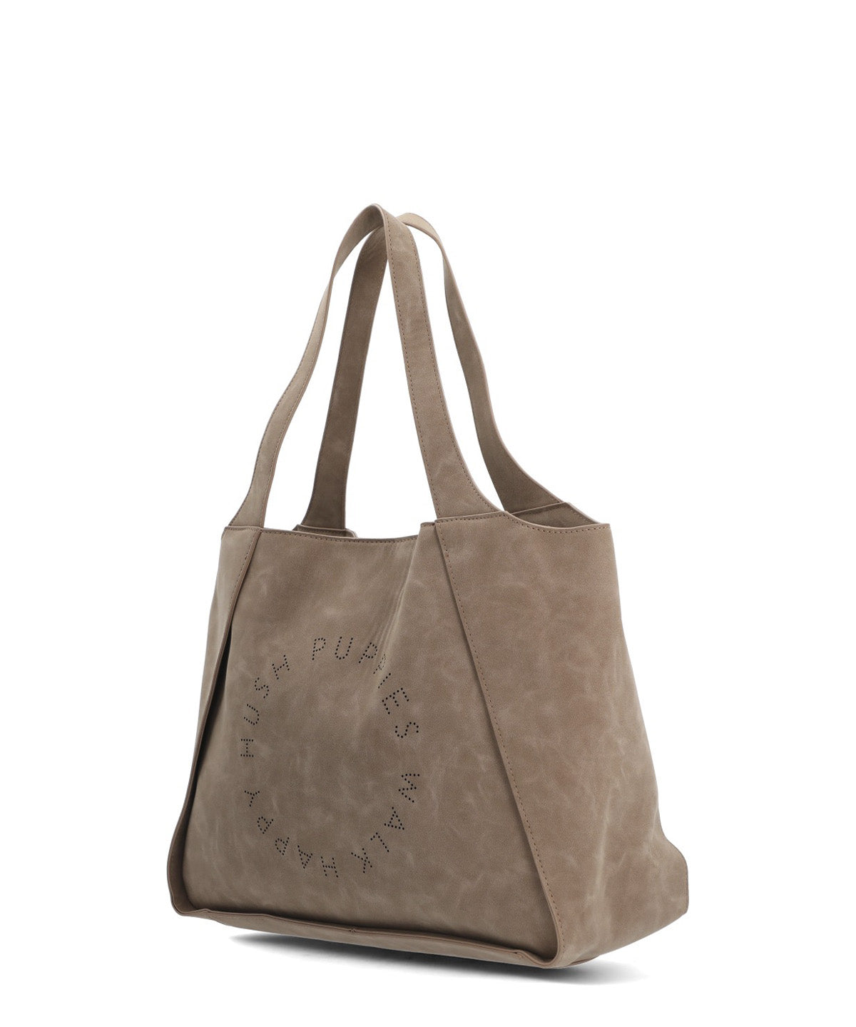 Cartera Ecocuero Mujer Hush Tote Café Hush Puppies