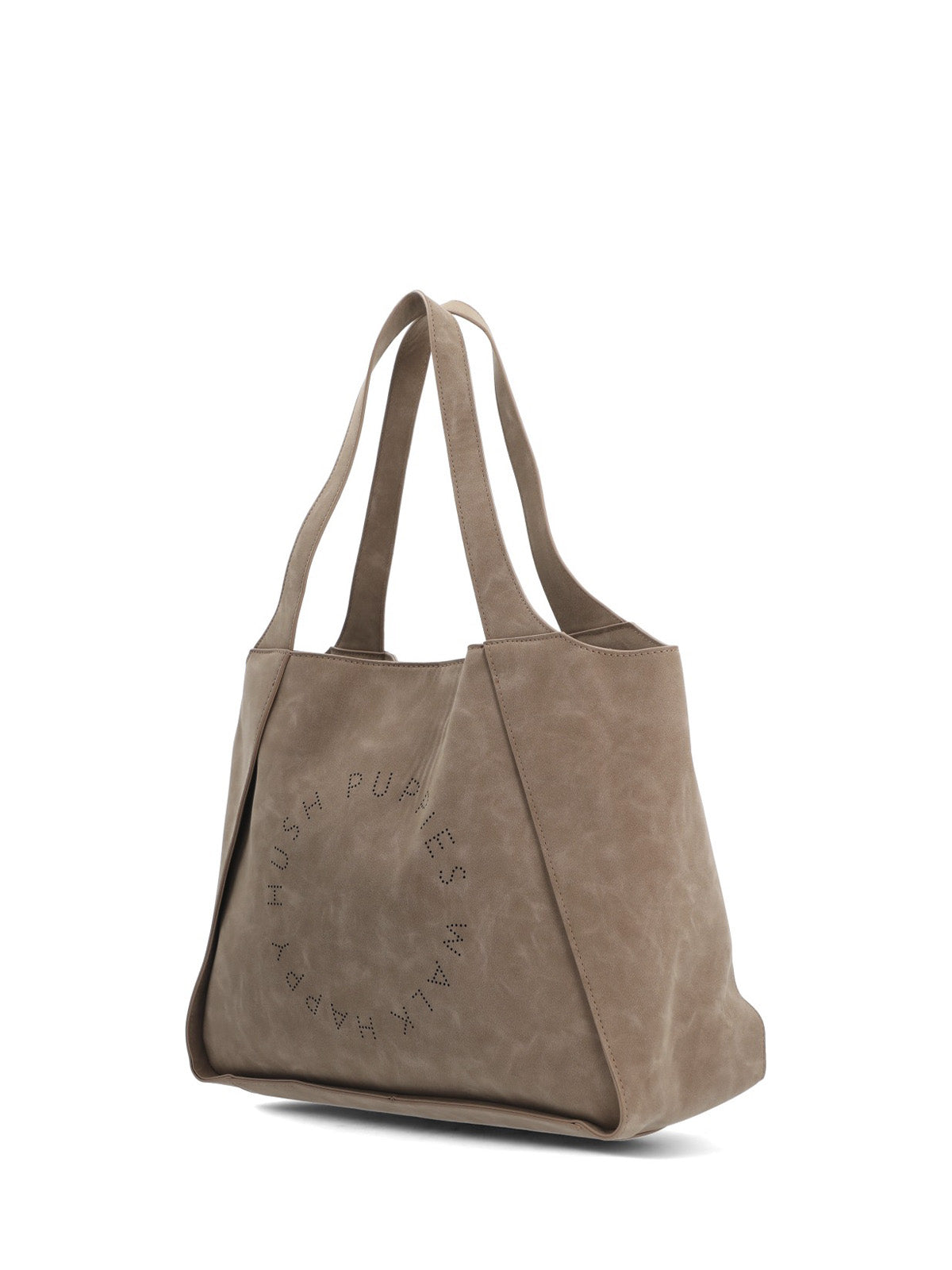 Cartera Ecocuero Mujer Hush Tote Café Hush Puppies