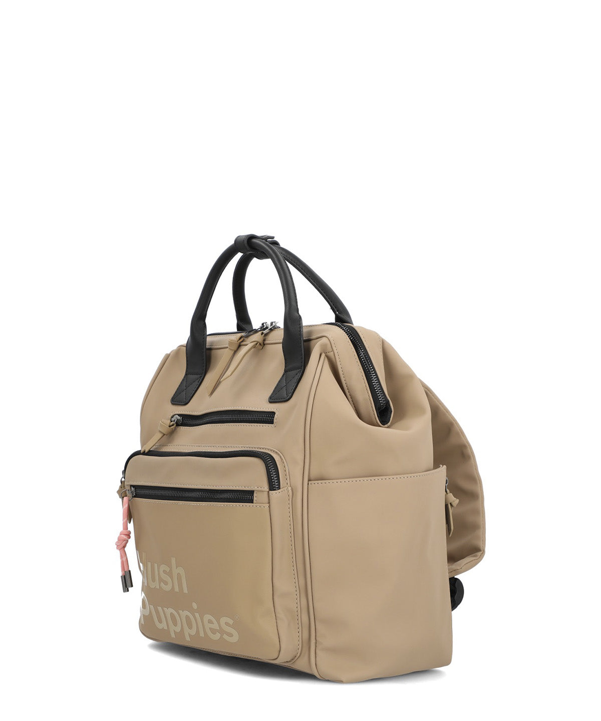 Mochila Ecocuero Mujer Horsham Back Beige/Crudo Hush Puppies