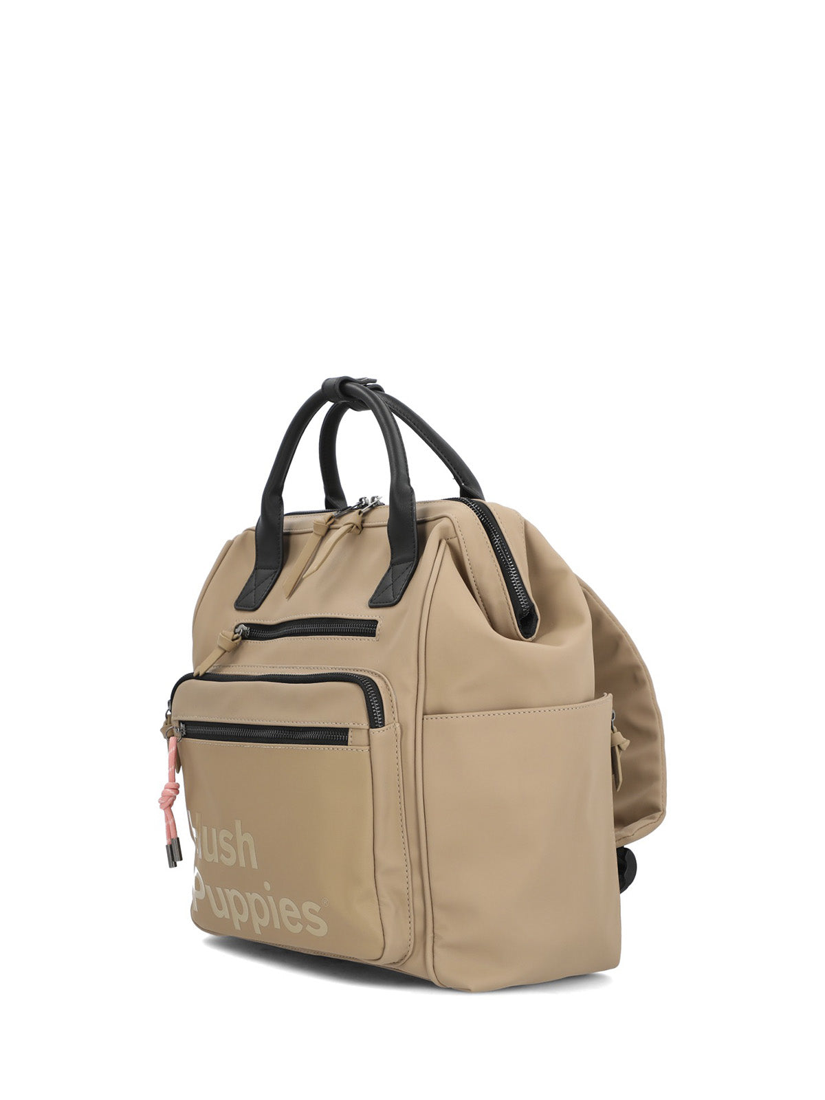 Mochila Ecocuero Mujer Horsham Back Beige/Crudo Hush Puppies