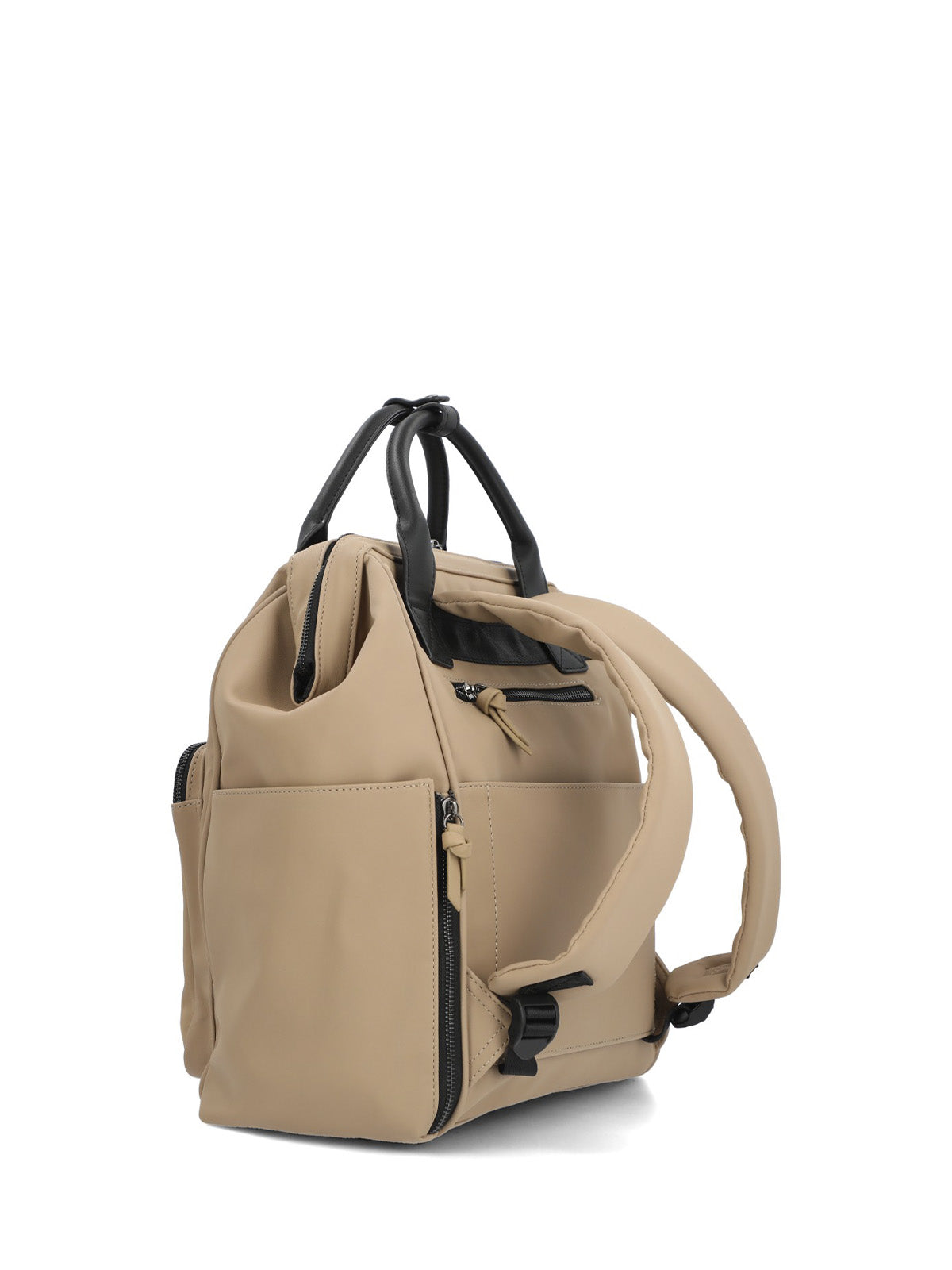 Mochila Ecocuero Mujer Horsham Back Beige/Crudo Hush Puppies