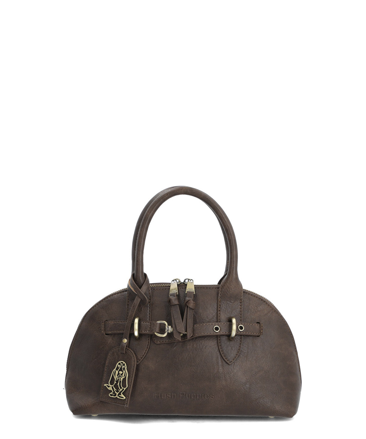 Cartera Ecocuero Mujer Millport Bag Café Hush Puppies